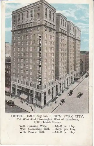 USA New York Citiy Hotel Time Square gl1925 25.423