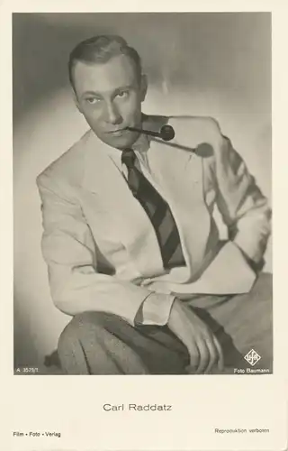 Porträt Carl Raddatz ngl 106.002