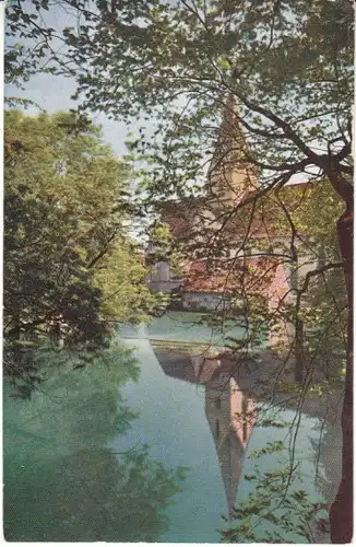 Blaubeuren Blautopf mit Klosterkirche ngl 25.466