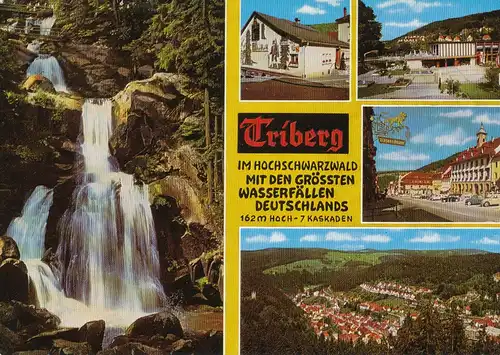 Triberg Teilansichten Wasserfälle ngl 107.880