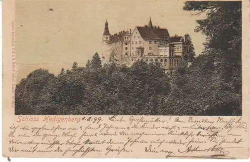 Schloss Heiligenberg gl1909 25.478