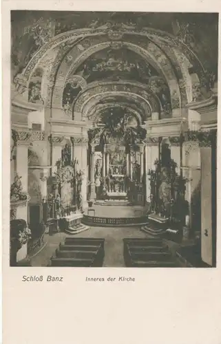 Schloss Banz Inneres der Kirche ngl 109.716