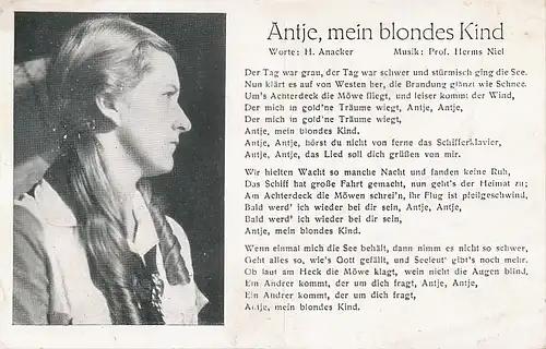 Antje, mein blondes Kind ngl 110.608