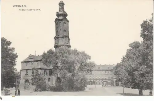 Weimar Residenzschloss 1908 ngl 25.254