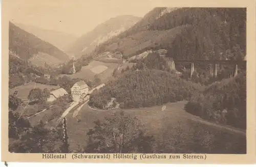 Schwarzw. Gasthof Sternen Höllsteig ngl 25.696