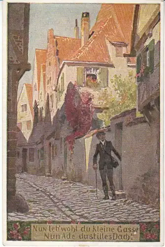 Nun leb' wohl, du kleine Gasse ... ngl 25.324