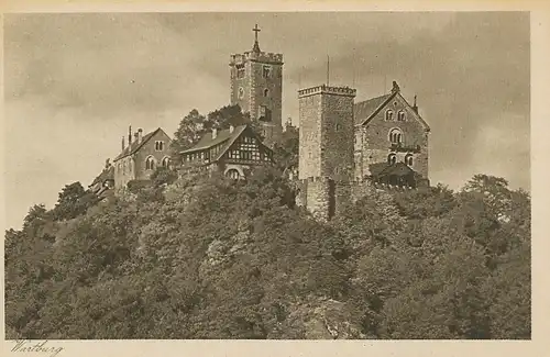 Eisenach Wartburg von Süd-West ngl 114.900