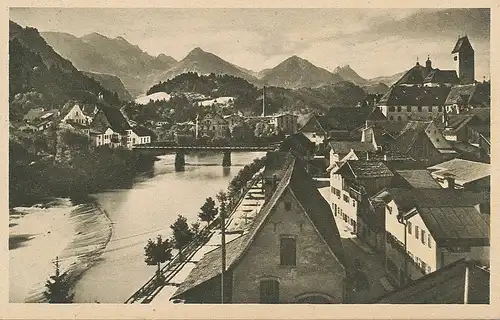 Füssen mit der Lechbrücke ngl 123.295