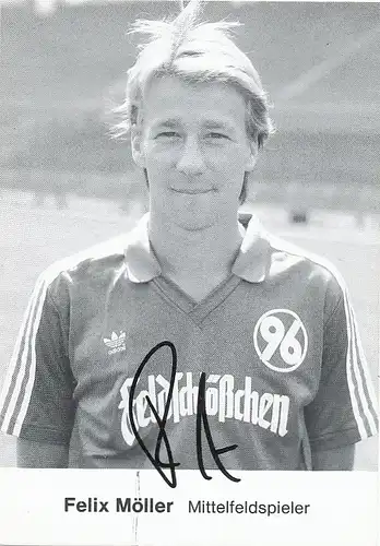 Fußball: Hannover 96 Felix Möller 112.349
