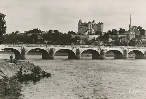 Saumur, le pont, le Chateau, Saint-Pierre ngl 111.790