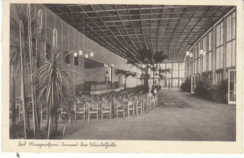 Bad Mergentheim Inneres der Wandelhalle gl1939 25.635