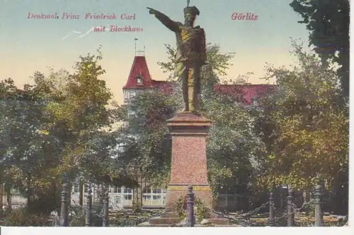 Görlitz Denkmal Prinz Friedrich Carl feldpgl1917 84.608