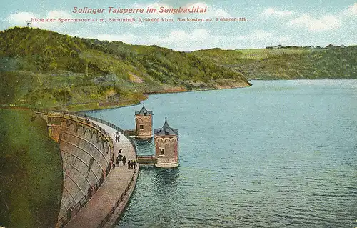 Solinger Talsperre im Sengbachtal gl1912 110.864
