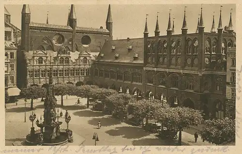 Lübeck Rathaus gl1928 114.748