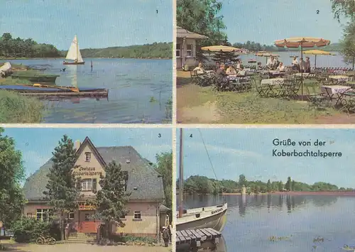 Koberbachtalsperre Mehrbildkarte glca.1960 110.756