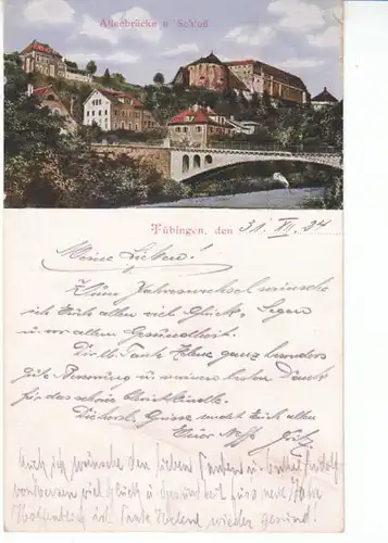 Tübingen Teilansicht gl1925 24.066