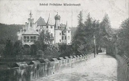 Wolfersdorf Schloss Fröhliche Wiederkunft ngl 125.277