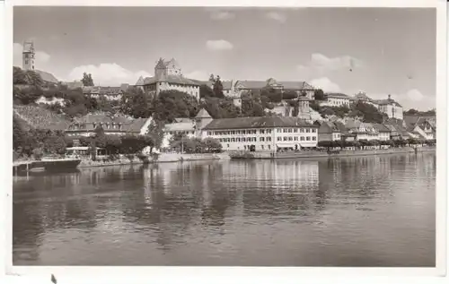 Meersburg Bodensee Teilansicht gl1953 26.004