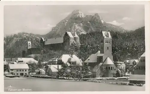 Füssen Teilansicht von Westen feldpgl1940 123.288