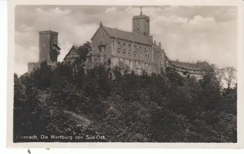 Eisenach Wartburg von Süd-Ost ngl 24.885