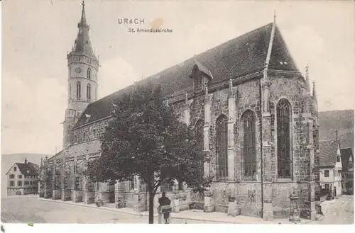 Urach St.Amandus-Kirche gl1908 24.318