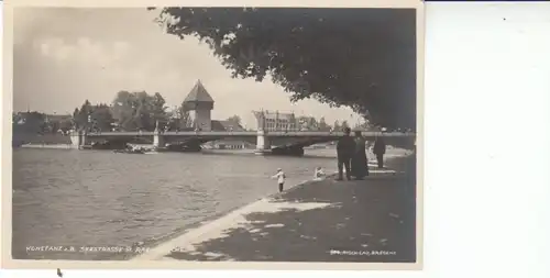 Konstanz a.B. Seestraße u.Rheinbrücke ngl 26.741