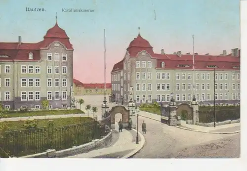Bautzen Kavalleriekaserne feldpgl1917 85.895