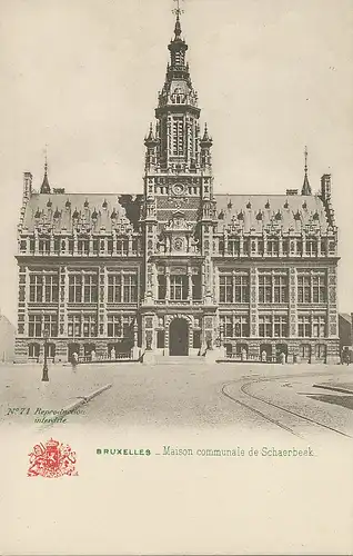 Brüssel Maison communale de Schaerbeek ngl 111.064