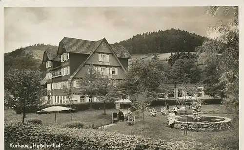 Enzklösterle Kurhaus Hetschelhof gl1935 133.672