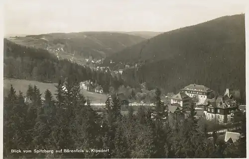 Blick vom Spitzberg auf Bärenfels+Kipsdorf ngl 114.964