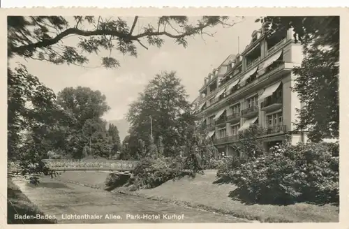 Baden-Baden Park-Hotel Kurhof feldpgl1941 107.859