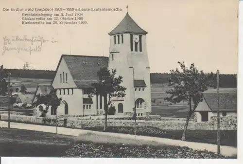 Zinnwald Exulantenkirche gl1910 86.721