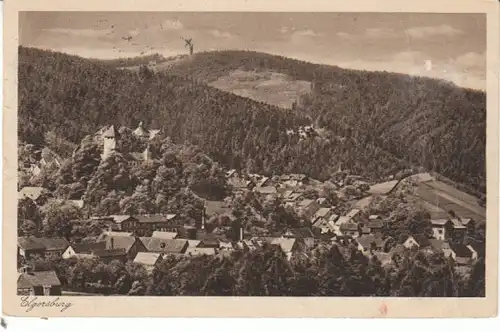 Elgersburg Thür.Wald mit Hoher Warte gl1927 24.501