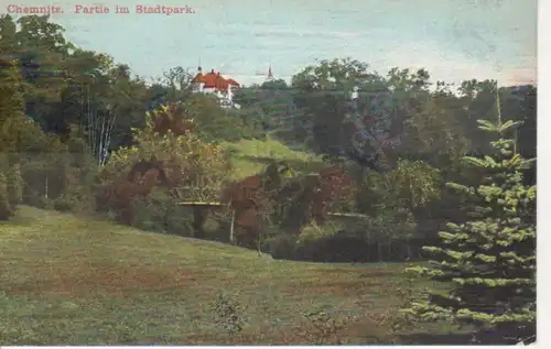 Chemnitz Partie im Stadtpark gl1909 84.739