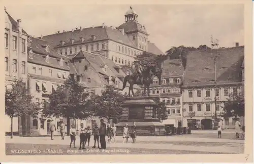 Weißenfels Markt Schloss Augustusburg ngl 92.375