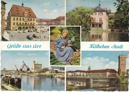 Heilbronn a.N. Mehrbildkarte gl~1950? 26.361