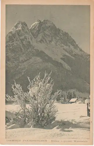 Garmisch-Partenkirchen kl.u.gr.Waxenstein gl1925 24.351