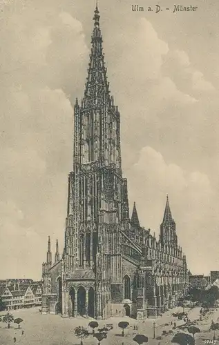 Ulm a.d. Donau mit Münster ngl 107.942