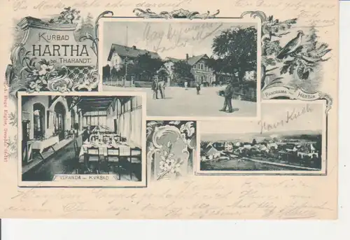 Hartha Kurbad Mehrbildkarte gl1903 86.618