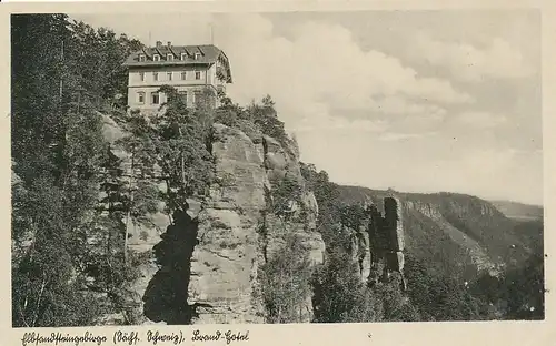 Hohnstein Sandsteingebirge gl1943 111.437