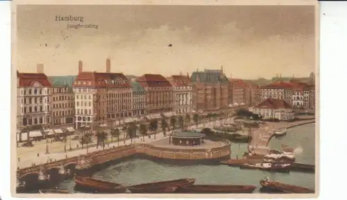 Hamburg Der Jungfernstieg gl1929 24.737