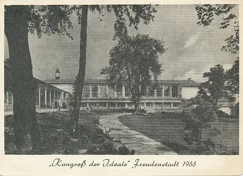 Freudenstadt Kongress der Ideale 1955 ngl 114.517