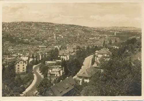 Stuttgart Blick nach dem Kriegsberg gl1910 107.812