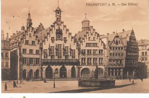 Frankfurt a.M. Der Römer gl1913 24.219