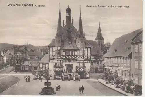 Wernigerode Markt Rathaus Gothisches Haus ngl 91.137