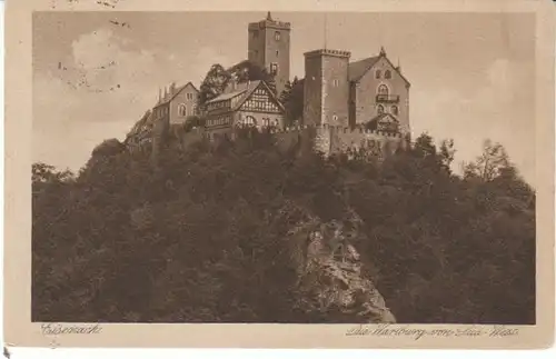 Eisenach Wartburg von Süd-West gl1950? 24.744