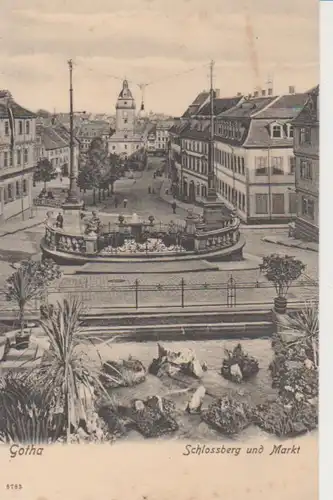 Gotha Schlossberg und Markt ngl 89.496