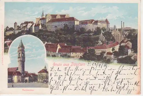Bautzen Reichenthor Schloss Ortenburg gl1900 86.000