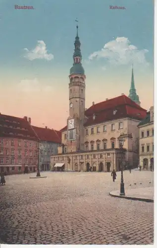 Bautzen Rathaus feldpgl1917 85.934