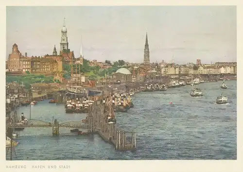 Hamburg Hafen und Stadt ngl 115.960